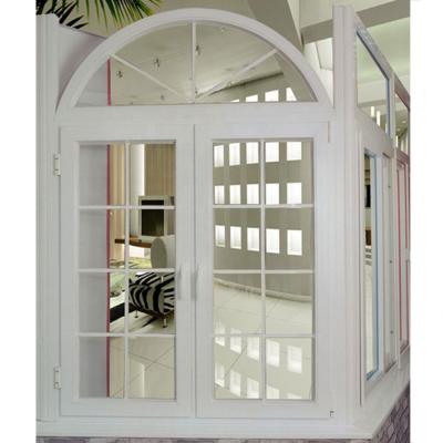 China Luxury French Folding Screen UPVC Sliding Window With Grille Outside UPVC Windows Pattern In House Window Grille Design for sale