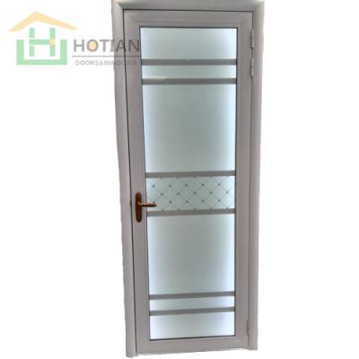 China Hotian Brand USA Customized Color Waterproof Aluminum Door For Bathroom for sale