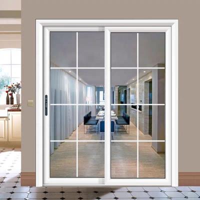 China Wholesale Waterproof / Soudproof Thermal Break White Frame Bathroom Aluminum Door for sale