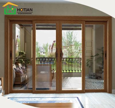 China Waterproof / Soudproof Nigeria Aluminum Frame Window Door Sliding Folding Door for sale