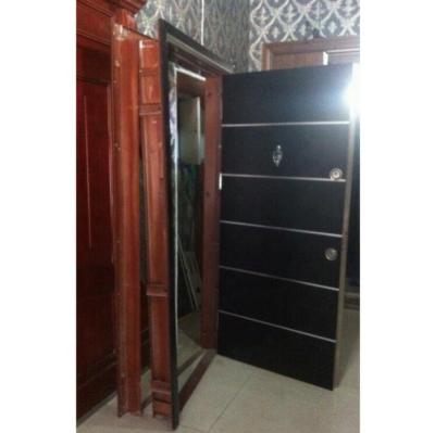 China Turkey Modern Simple Steel Armored Door Armored Security Door Entry Grade Quality Size Steel Door for sale