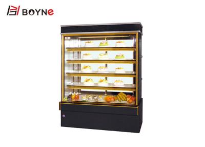 China Bakery Refrigeration Vertical Mini Cake Display Fridge Showcase With 5 Layer for sale