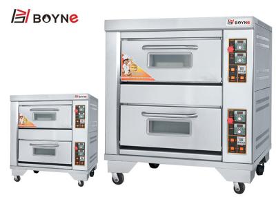 China Gás que coze o equipamento de Oven For Hotel Kitchen Catering do gás de Oven Two Deck Two Trays à venda