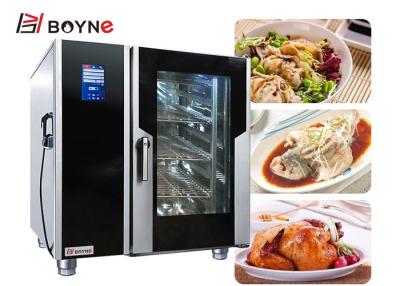 China Stainless Steel Industrial 10 Trays Combi Oven Commercial With Boiler for sale