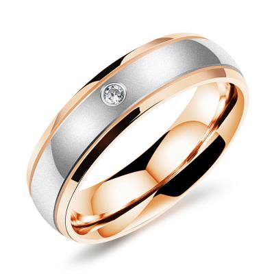 China Luxury Wedding Custom Couple Rings King / Queen Size Heat Resistant for sale