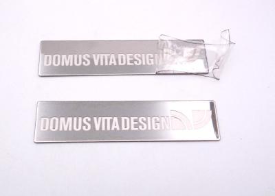 China Decoration Metal Name Plates Label Heat Resistant Metal ID Tags For Equipment for sale