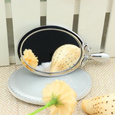 China Small Metal Pocket Make Up Mirror Die Casted Beautiful With Single Sides for sale