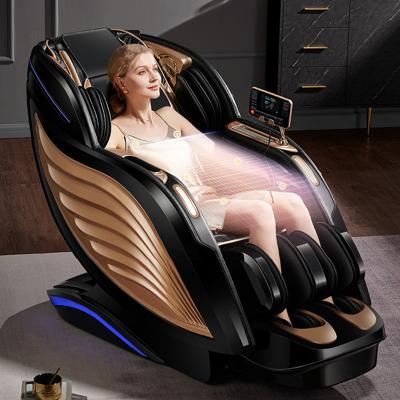 China Modern 2023 new arrival massage chair 4D SL track zero gravity sofa shiatsu roller full body air pressure massaeg armchair for sale