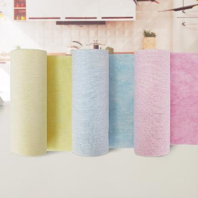 China Sustainable Customized Disposable Colored Kitchen Dish Cloth Napkins for sale