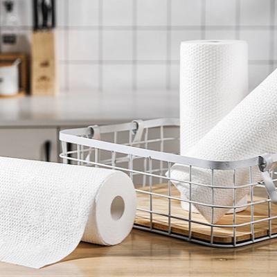 China Eco-Friendly Eco Friendly High Absorbency Soft Kitchen Towel Paper Bamboo Paper Towel for sale