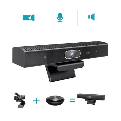 China 2K auto tracking ptz camera video conference bar built-in microphone array and high-quality speakers for sale