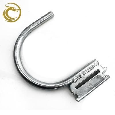 China Stainless Steel 8049 EBTF019 Round E Track J-Hook For Cargo Link Down Systems For Trucks for sale