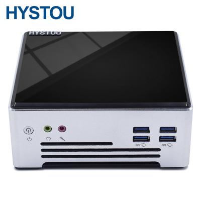 China For Business HYSTOU Cheap Mini Pc 32G RAM Core i7 7820HK Dual Lan Win 10 Mini Desktop Office Micro Computer for sale