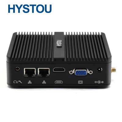 China HYSTOU Waterproof Dustproof 3 Years Warranty Mini Factory Price J4125 Industrial Fanless PC for sale