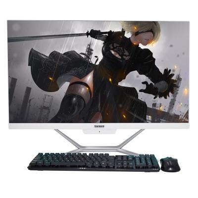 China Dual 3 Speakers W 27 Inch Nvidia GTX 1050 i3 i5 i7 Gaming Desktop Computer All In One PC for sale