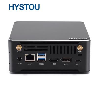 China For Gaming HYSTOU Gaming Computer Core i7 8565U DDR4 8gb RAM 256G SSD Desktop Gamer Mini Pc for sale