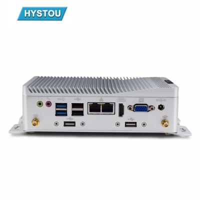 China HYSTOU Mini Pc GPIO 7 Pin Industrial PC CLR J1900 RS232 RS485 12V Industrial PC Computer for sale