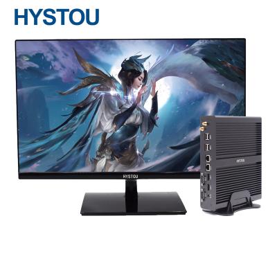 China For Business HYSTOU 8 ​​Mini Pc Barebone Game USB2 HD 4K DIY Core i7 Desktop Mini PC for sale