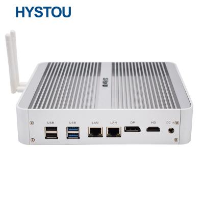 China For Dual Lan Home Computer Core i5-7267U 7th Gen Home and Student Mini PC HYSTOU 8*USB with Optical Port for sale