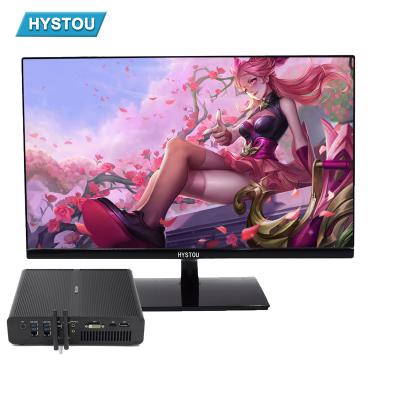 China For Best Gaming HYSTOU Gaming PC i7 NUC Mini Gaming PC GTX1650 DDR4 64G RAM Desktop Computer for sale