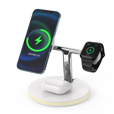 China New 25W wireless mobile phone charger three-in-one magnetic wireless charger is suitable for IPX 11p mobile phones and wireless headphones for sale