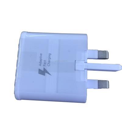 China Mobile Phone For Samsung S9 S8 Original Quick Charging 5V 2A UK Charger Plug Travel Adapter Wall Fast Charger Without Box for sale