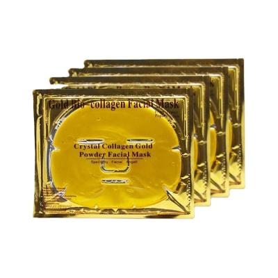 China OEM 24k Gold Independent Pure Collagen Protein Anti-Wrinkle Brand Face Mask Customized for sale