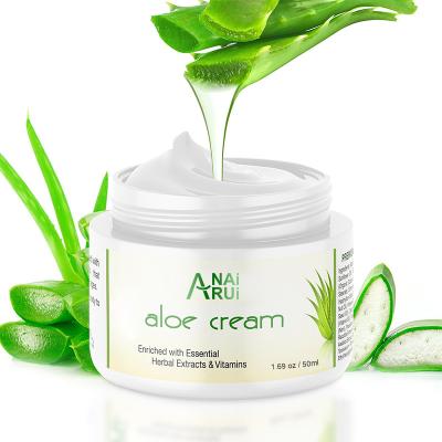 China Repair Skin Facial Care Skin Whitening Clear Up Acne Aloe Ponds Face Cream Custom Label for sale