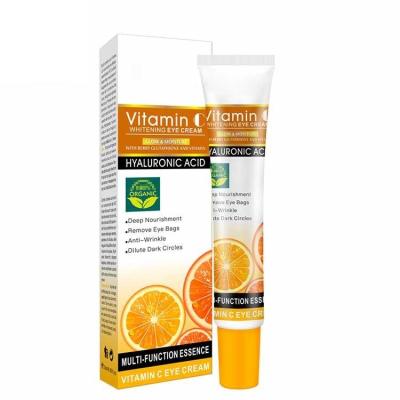 China Wholesale OEM Vitamin C Supply Professional Facial Manufacturer Deep Care Skin Whitening Eye Cream (New for sale