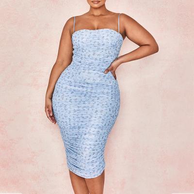 China Anti-Static Women Summer Off Shoulder Mini Bodycon Dresses Backless Sexy Party Plus Vest Dress for sale