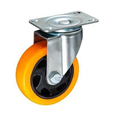 China 230 Series PVC Wheel Swivel Caster With Ball Bearing Casters , Trolley Caster Wheels for sale