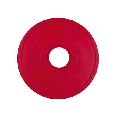 China Hugely Popular Red Color Durable 2.5 Kg Real Rubber Counterweight Piece For Athletics Stadium for sale