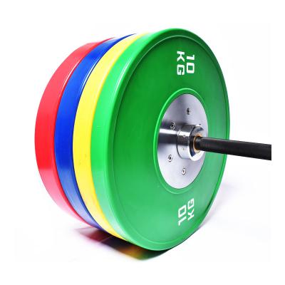 China Latest Version Durable All Rubber Weight Lifting Bumper Plate For Home Gym Training Using for sale