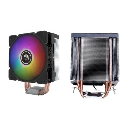 China CPU ARGB LED Lighting Remote Control CPU Fans Computer Heatpipe Heatpipe PC Fans CPU Master Cooloer for sale