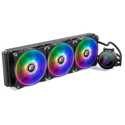 China Computer Case 360 ​​CPU Water Cooler Fan RGB Argb PWM Liquid Cooling Fans 360mm for sale