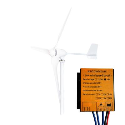 China 2.5KW Horizontal Axis Wind Turbine 48V Off-grid Wind Power Generation System With MPPT Controller B3-2KW for sale