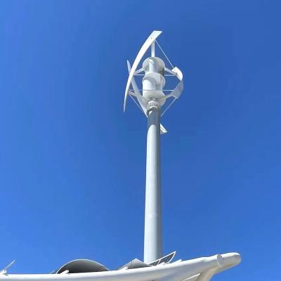 China Wind Solar Hybrid System 20KW 96V 110V 220V 380V 5m Height Voltage Wind System Vertical Axis 20KW Wind Turbine for sale