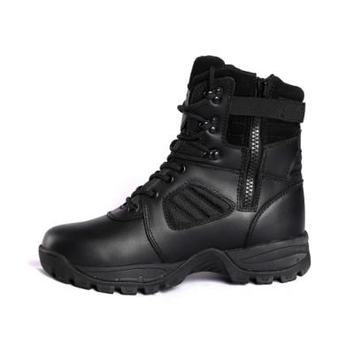 China ASTM Certified Heat Resistant Black Steel Toe Safety Shoes With Waterproof Upper And Rubber Sole for sale