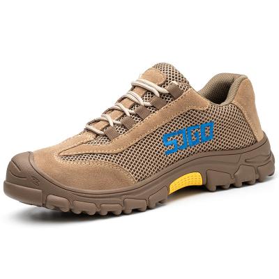 China Stylish Safety Shoes With Steel Toe Cushioned Insole For Warehouse Factory Work for sale