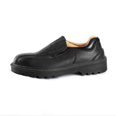 China Puncture Slip Resistant Leather PU OutSole Comfortable EVA Insole Nylon Fabric Low Cut Safety Shoes for sale