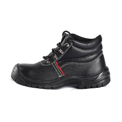 China Shengjie Hot Selling Industrial Genuine Leather PU Sole Anti-Puncture Man'S  Work Shoes Safety Boots for sale