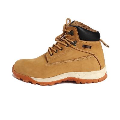 China Custom Anti Puncture Steel Toe Safety Shoes Men'S Protective Work Boots New Man Safety Boot for sale