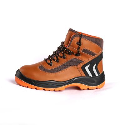 China Custom Logo Work Boots Construction Antislip Sole Waterproof Steel Toe Work Safety Shoes Industrial Safety Shoes for sale