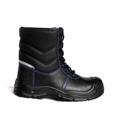 China Shengjie Black Footwear Lace Up Cut Steel Toe PU Sole Protection Shock Function Anti Slip Work Boots Safety Shoes for sale