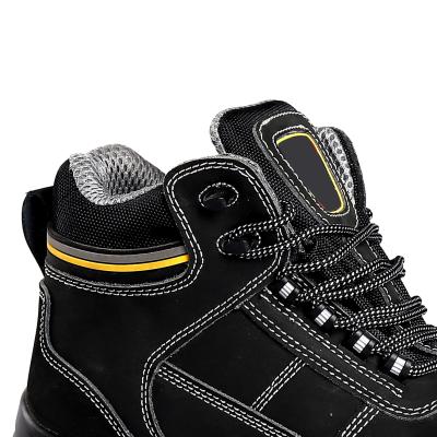 China Shengjie Footwear Lace Up Cut Steel Toe PU Sole Protection Shock Function Anti Slip Work Boots Safety Shoes for sale