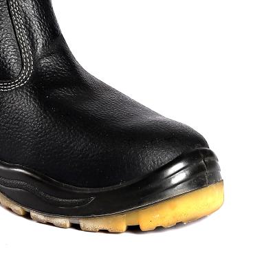 China Shengjie Black Footwear Customizable Work Shoes for Men Steel Toe Waterproof Anti-slip Work boots high cut shoes for sale