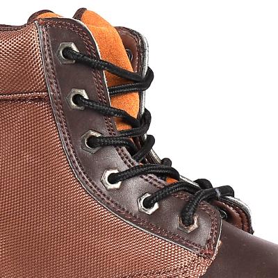 China Shengjie Footwear Lace Up Cut Steel Toe PU Sole Protection Shock Function Anti Slip Work Boots Safety Shoes for sale