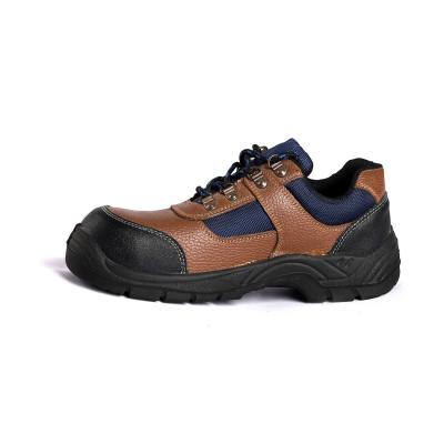 China Shengjie Low Cut Steel Toe Safe Footwear GENUINE LEATHER Anti Slip Puncture Resistant CE Certificate Safety Shoes for sale