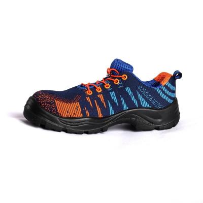 China Breathable Fly Knit Steel Toe Safety Shoes For Men and Women - Puncture Protection Non Slip for sale