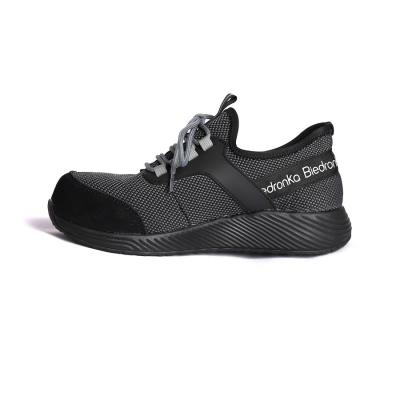 China Shengjie Shock Absorption Function Fly Knit Breathable Shoe with Lace-up and EVA Insole Material S3 Safety Shoes for sale